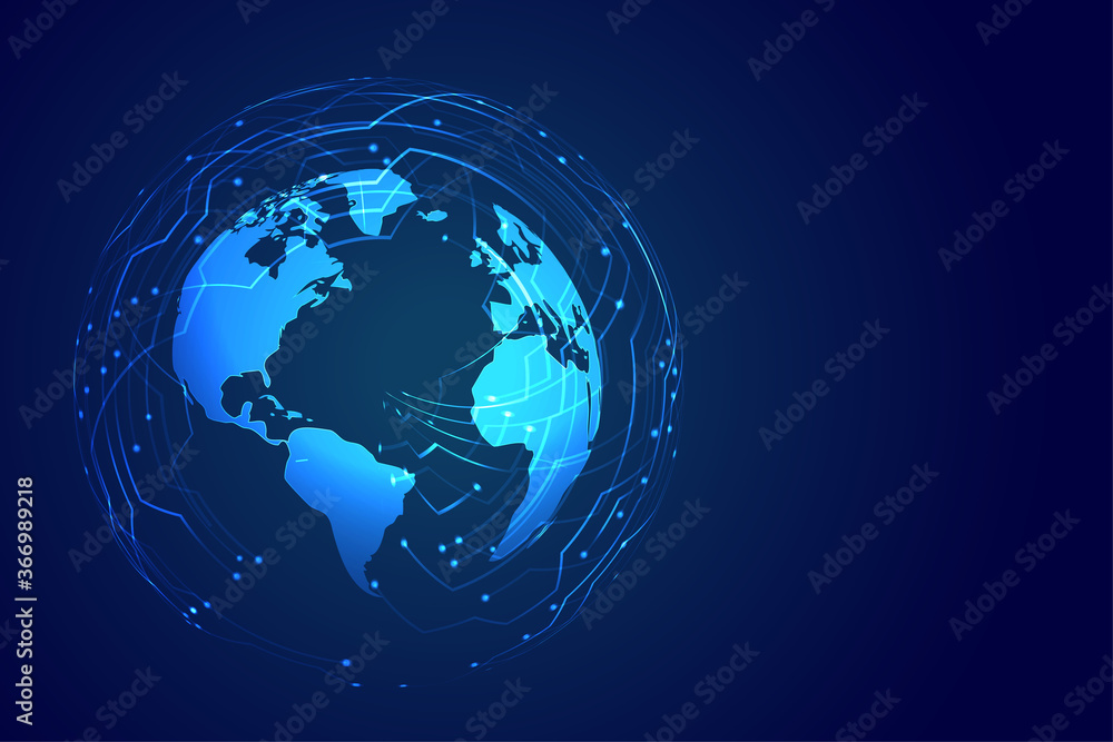 global technology earth digital background with circuit diagram global technology earth digital background with circuit diagram