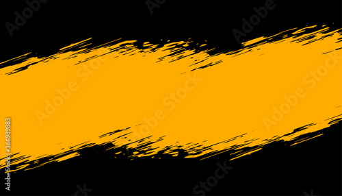 abstract black and yellow grunge background design