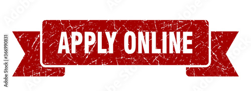 apply online grunge vintage retro band. apply online ribbon