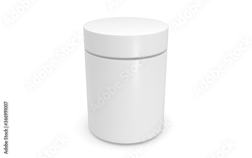 Wallpaper Mural 3d bottle mockup on white background Torontodigital.ca