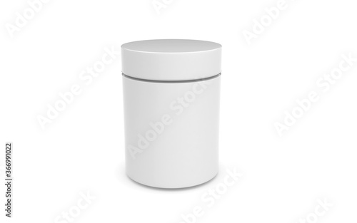 Wallpaper Mural 3d bottle mockup on white background Torontodigital.ca