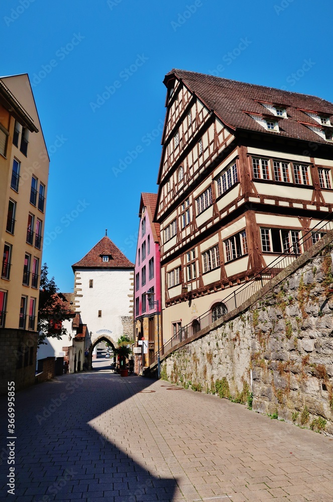 Horb am Neckar, Hoher Giebel und Luziferturm