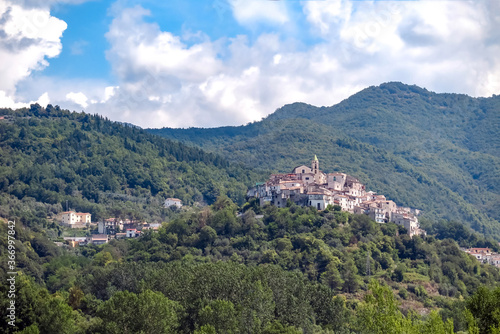 Italian medieval town on top of the mountains, commune of Ailano, Campania region, province of Caserta, Italy © Raphael