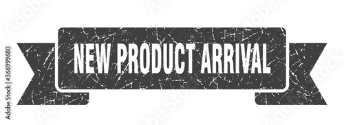 new product arrival grunge vintage retro band. new product arrival ribbon