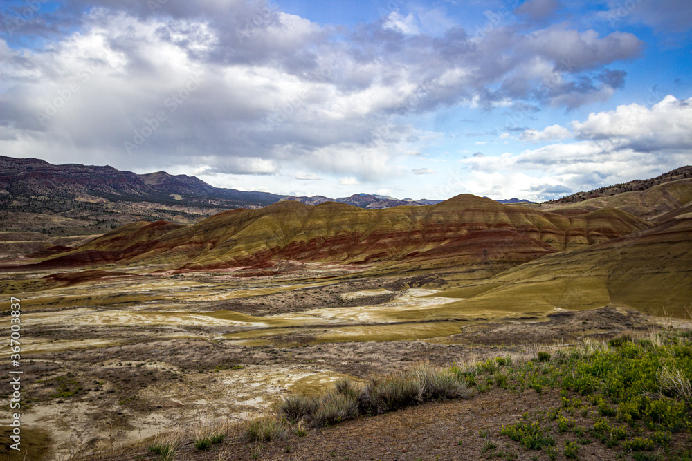 John Day Fossil Beds National Monument Mountains and Rock Features