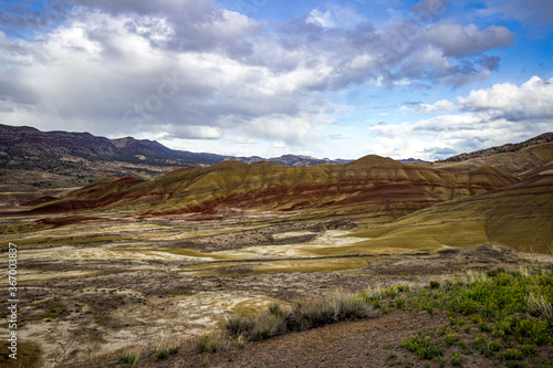 John Day Fossil Beds National Monument Mountains and Rock Features © Isidro
