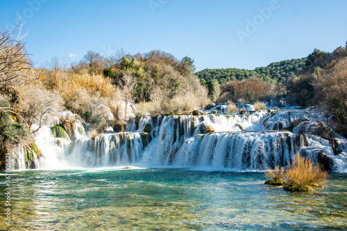 Early spring in the National Park Krka  Croaria.