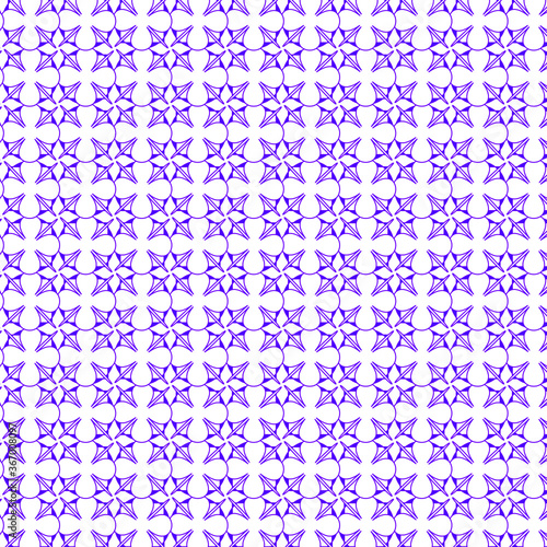 patrón con mosaico blanco y violeta