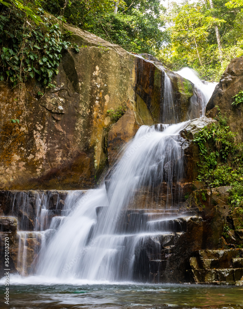 Bella cascada en El Cope, Panamá Bella cascada en El Cope, Panamá