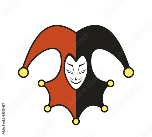 Creative design of harlequin symbol