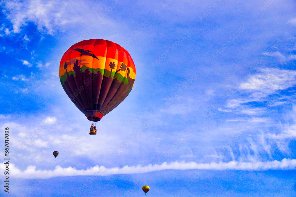 Fototapeta premium hot air balloon