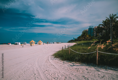 view of the beach Florida caribe road sea landscape miami 