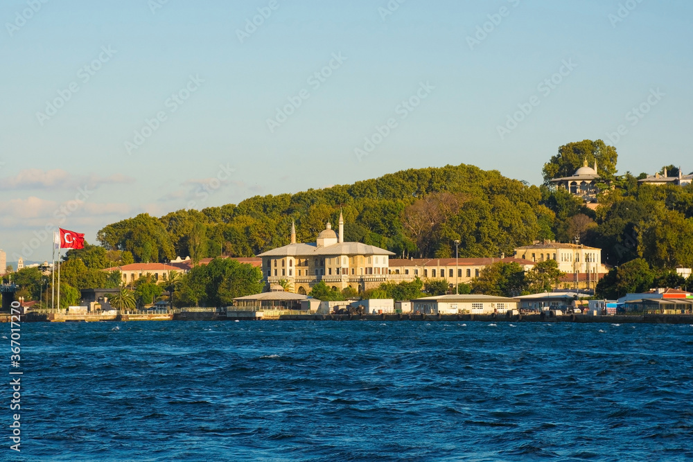  The Green Crescent building on the Sultanahmet waterfront, Istanbul, Turkey