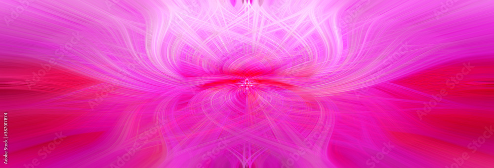 Intertwined 3d fibers forming an ornament Intertwined 3d fibers forming an ornament