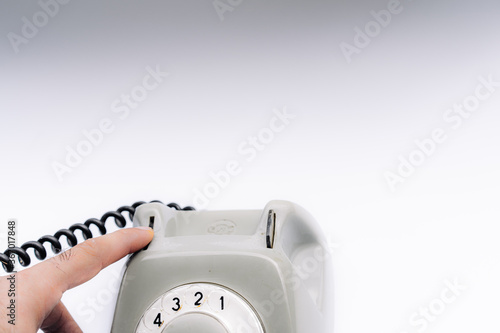 Fotografie Hang up on the phone