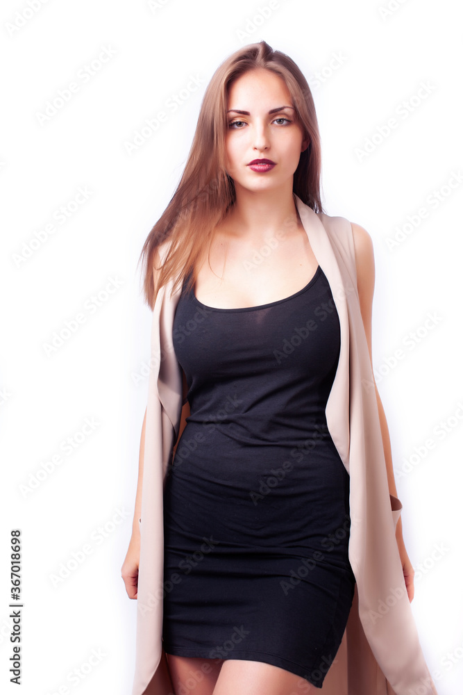 young pretty caucasian woman posing emotional isolated on white background, beauty people lifestyle concept young pretty caucasian woman posing emotional isolated on white background, beauty people lifestyle concept