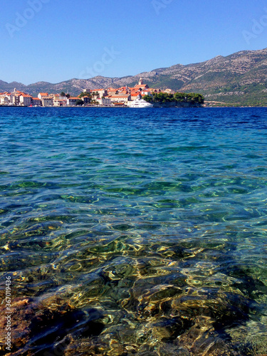 Korčula; Croatian island in the Adriatic Sea