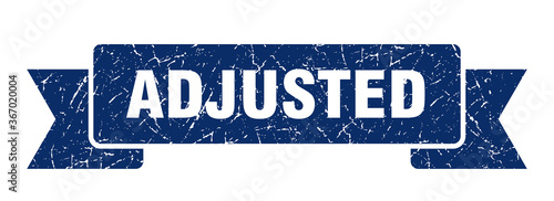 adjusted grunge vintage retro band. adjusted ribbon