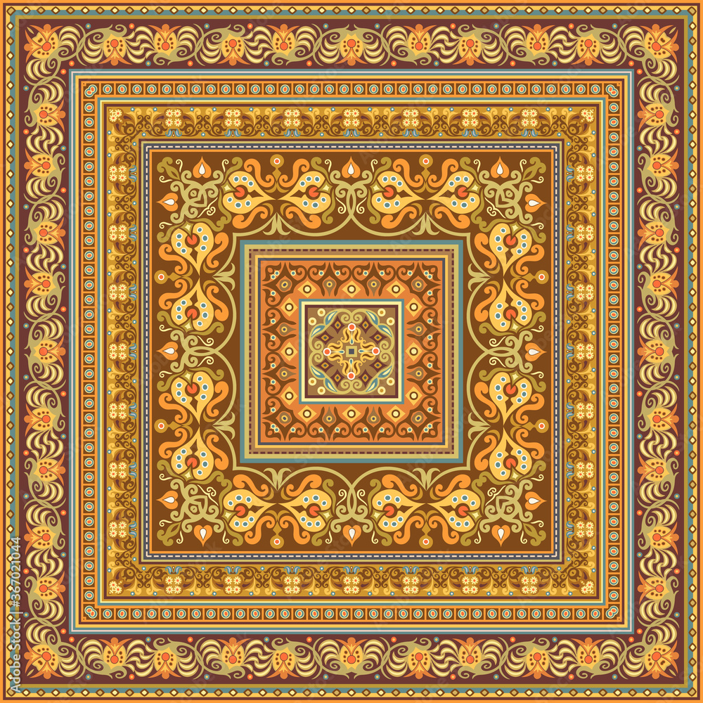 Vector decorative ethnic ornamental illustration Vector decorative ethnic ornamental illustration