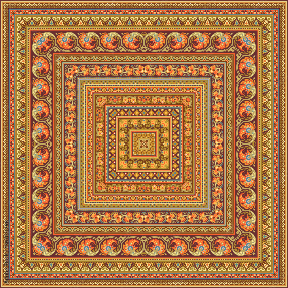 Vector decorative ethnic ornamental illustration Vector decorative ethnic ornamental illustration