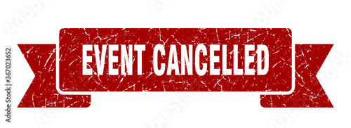 event cancelled grunge vintage retro band. event cancelled ribbon