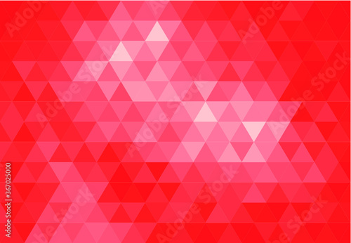 Pink Abstract Geometric Triangle Background, Patterns Wallpaper