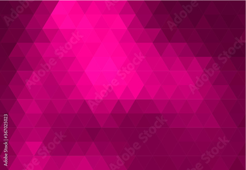 Pink Abstract Geometric Triangle Background, Patterns Wallpaper