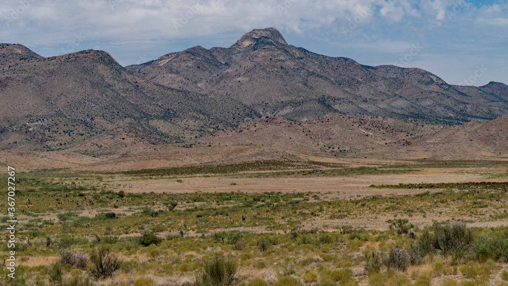 Cooke's Peak from Cooke's Canyon road.