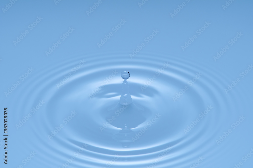 Water Drop - Pure clear and transparent of water and ripple in bright background. Creative modern concept, for graphic design, website, poster, placard and wallpaper. Water Drop - Pure clear and transparent of water and ripple in bright background. Creative modern concept, for graphic design, website, poster, placard and wallpaper.
