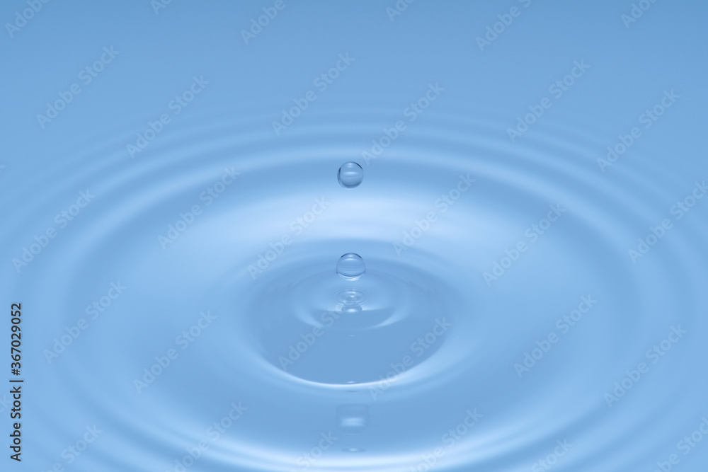 Water Drop - Pure clear and transparent of water and ripple in bright background. Creative modern concept, for graphic design, website, poster, placard and wallpaper. Water Drop - Pure clear and transparent of water and ripple in bright background. Creative modern concept, for graphic design, website, poster, placard and wallpaper.