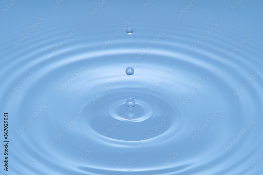 Water Drop - Pure clear and transparent of water and ripple in bright background. Creative modern concept, for graphic design, website, poster, placard and wallpaper. Water Drop - Pure clear and transparent of water and ripple in bright background. Creative modern concept, for graphic design, website, poster, placard and wallpaper.