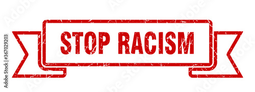 stop racism grunge vintage retro band. stop racism ribbon