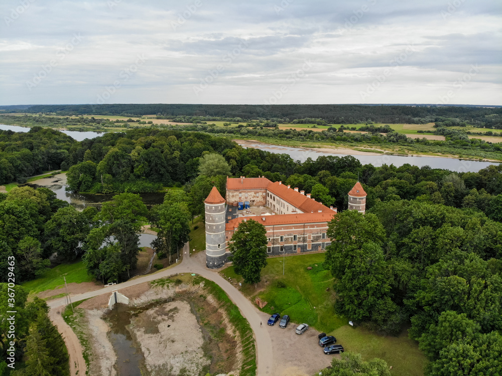 Panemune castle in Vytenai town, Lithuania