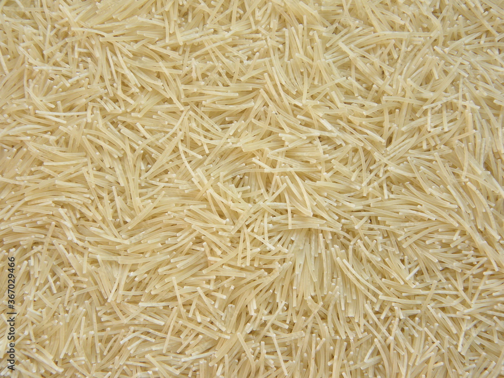 White color raw Vermicelli pasta