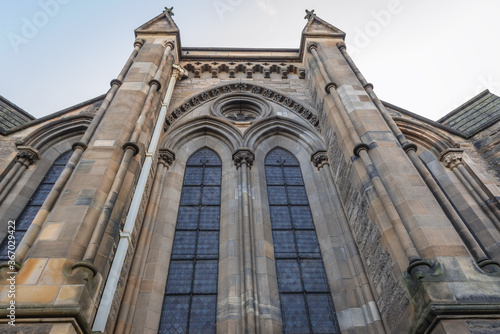 St Mary the Virgin Cathedral in Edinburgh city, Scotland, UK