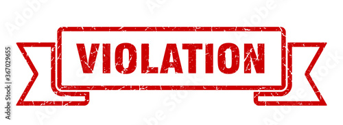 violation grunge vintage retro band. violation ribbon