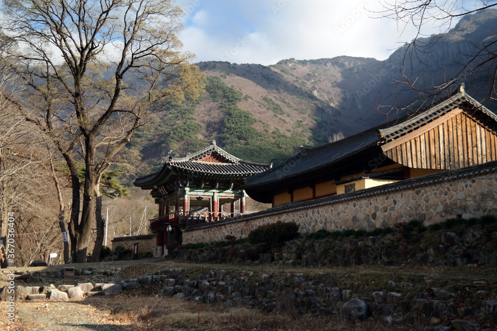 South Korea Pyochungsa Buddhist Temple