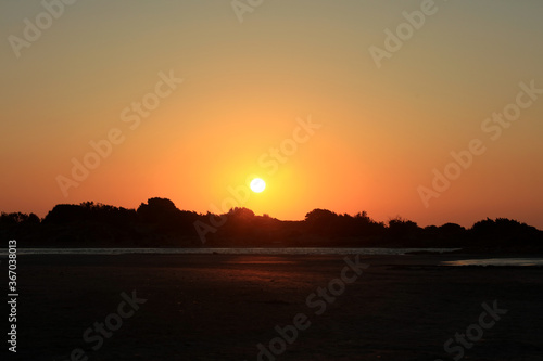 Sunshine elafonisi beach creta island rocky cost clear waters covid-19 season holidays modern background high quality prints