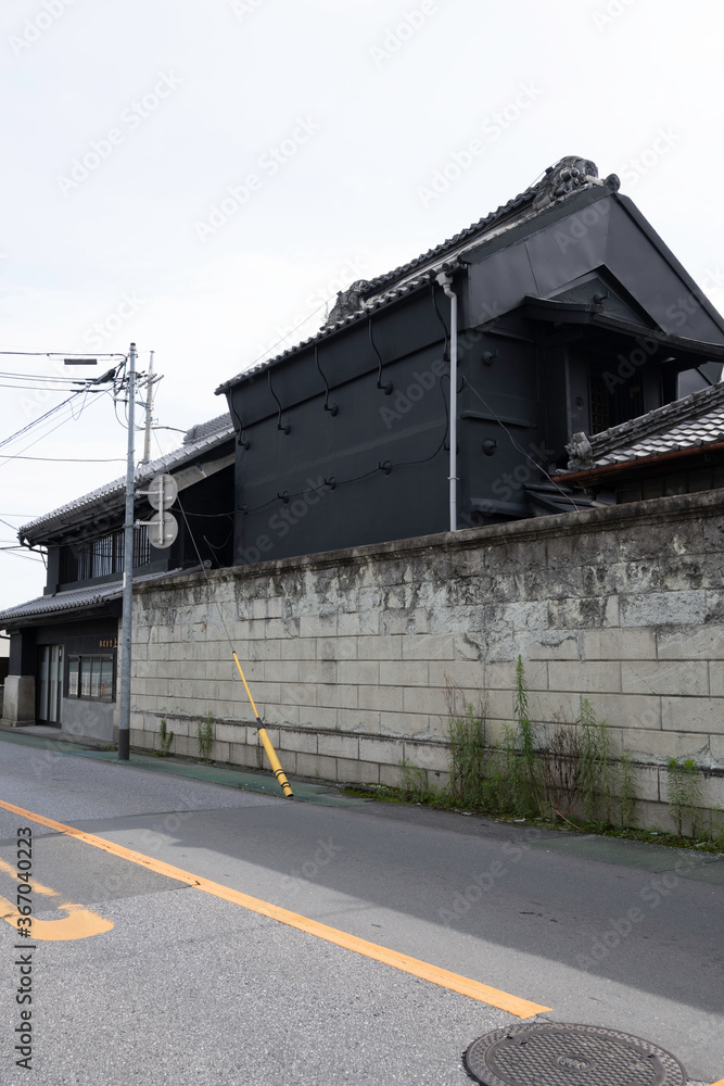 Old merchant house on Oshu Road in Utsunomiya City, Tochigi Prefecture Old merchant house on Oshu Road in Utsunomiya City, Tochigi Prefecture