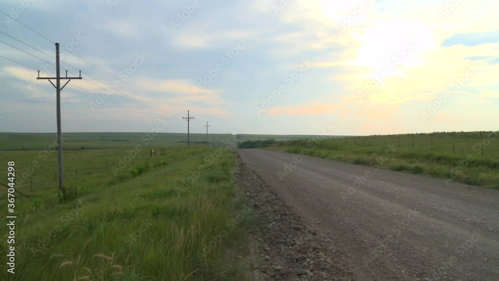 road in the countryside at sunset road in the countryside at sunset