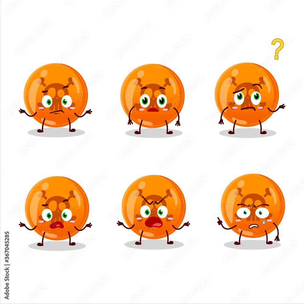 Cartoon character of halloween dangerous with what expression Cartoon character of halloween dangerous with what expression