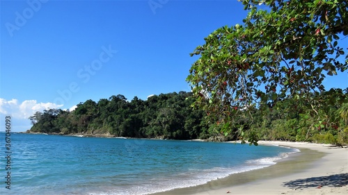 the beach at Manuel Antonio National Park © Marcy