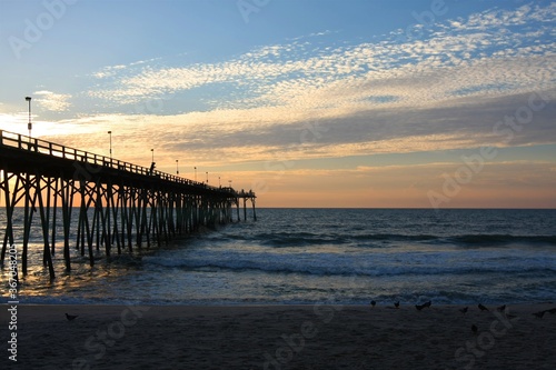 Early Morning at Kure beach Pier  NC