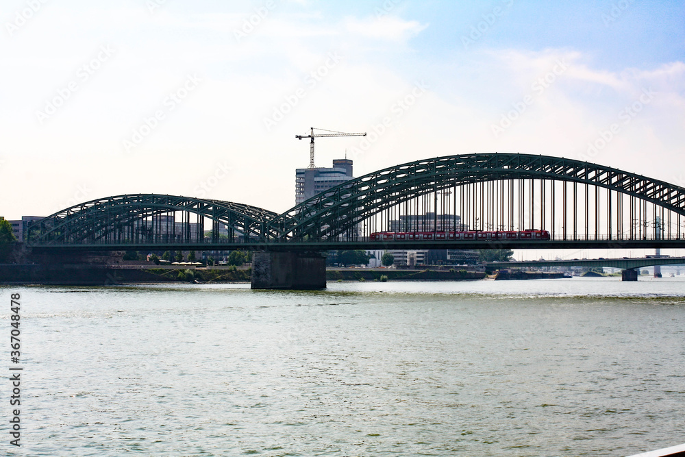 Brücke in Köln in Deutschland