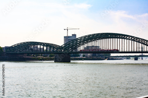 Brücke in Köln in Deutschland © Daniel