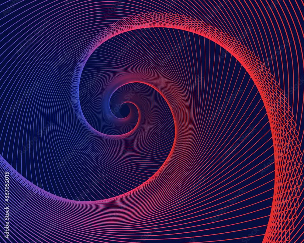 Red and blue dream vortex line contracted background Red and blue dream vortex line contracted background