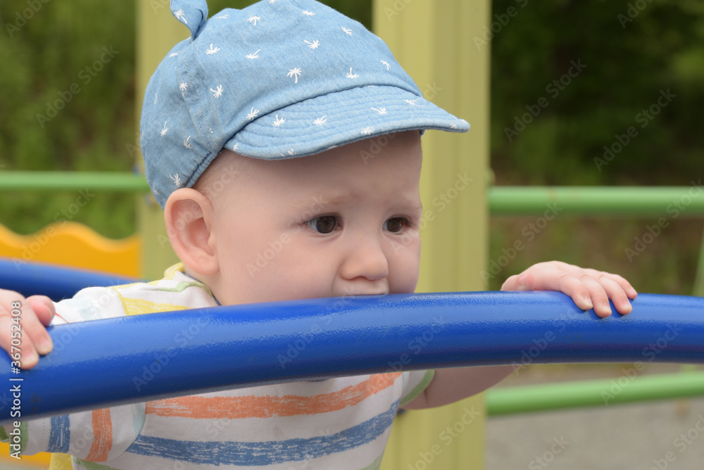 Fototapeta premium Baby on the playground
