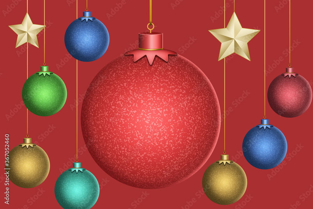 Christmas ball festive atmosphere decoration posters Christmas ball festive atmosphere decoration posters