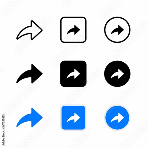 Share Button Icon : Digital Theme, Technology Theme, Infographics and Other Graphic Related Assets.