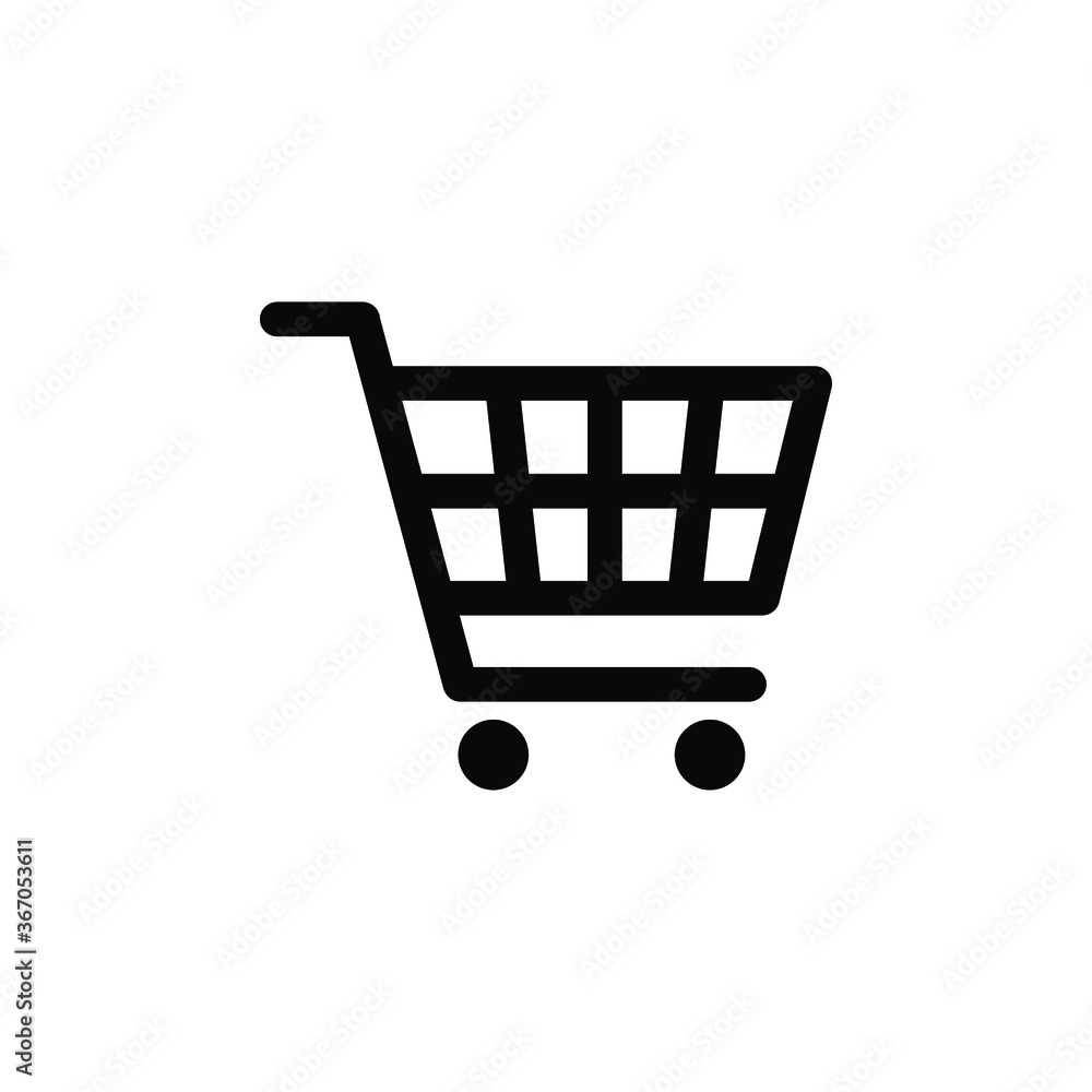 Shopping cart icon vector black. Shopping cart icon. Shopping cart. Business icon. Shopping cart icon vector black. Shopping cart icon. Shopping cart. Business icon.